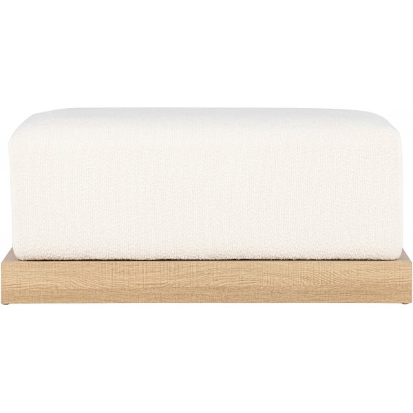 Eføy puff - Hvit boucle Eføy puff - Hvit boucle