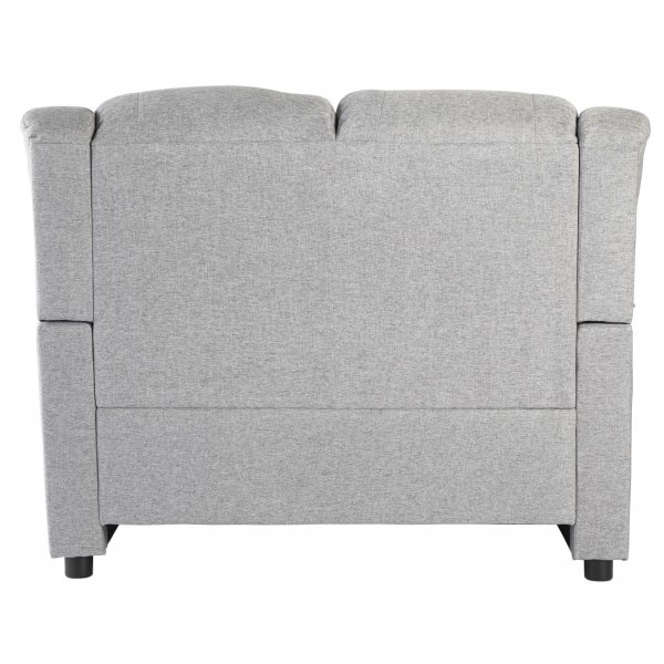 Vera 2-seters sofa i grått stoff Vera 2-seters sofa i grått stoff