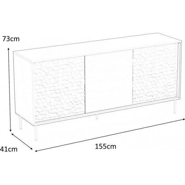 Kuleskjenk - Sort/gull Kuleskjenk - Sort/gull