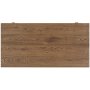 Bryssel spisebord 190-290 cm (2 klaffer inkludert) - Brun rustikk eik