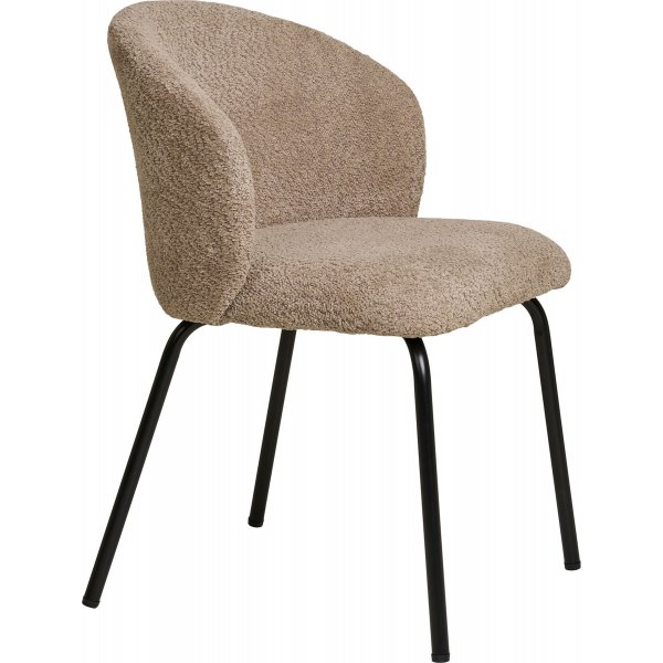 Safira spisestuestol - Beige boucl