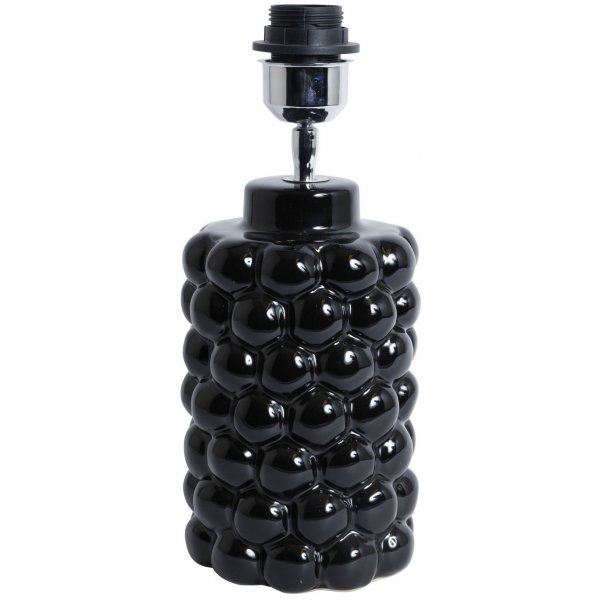 Big Bouble lampefot H32 cm - Sort