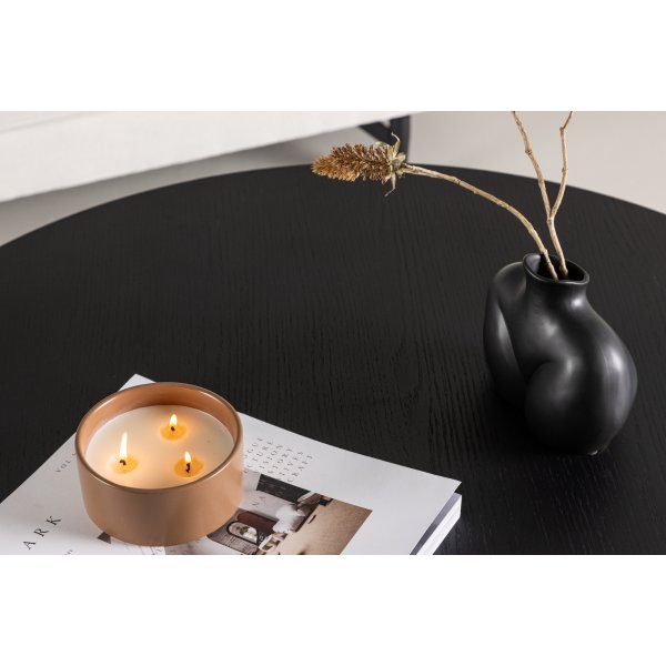 Bootcut salongbord Ø100 cm - Sort Bootcut salongbord Ø100 cm - Sort