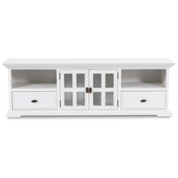 New York multimultimediabenk - Hvit New York multimultimediabenk - Hvit