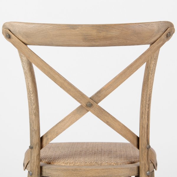 Paris vintage stol med kryss - Vintage