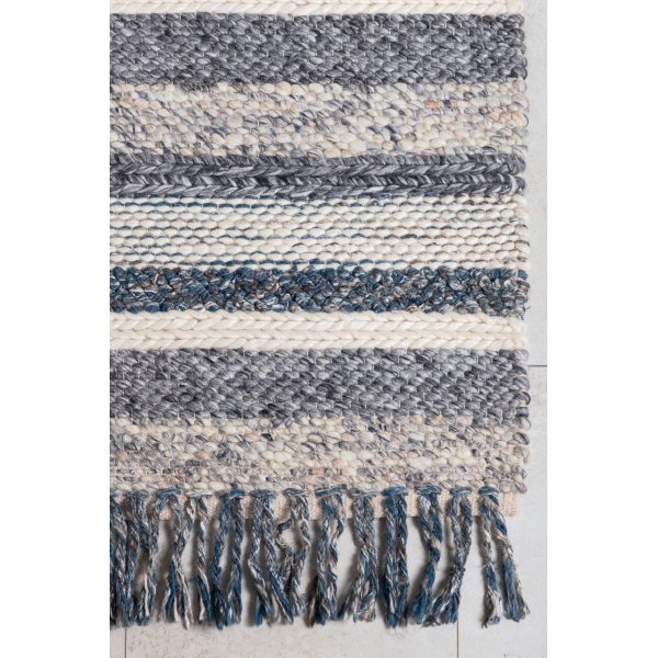 Teg ullteppe - Marinebl�/gr�