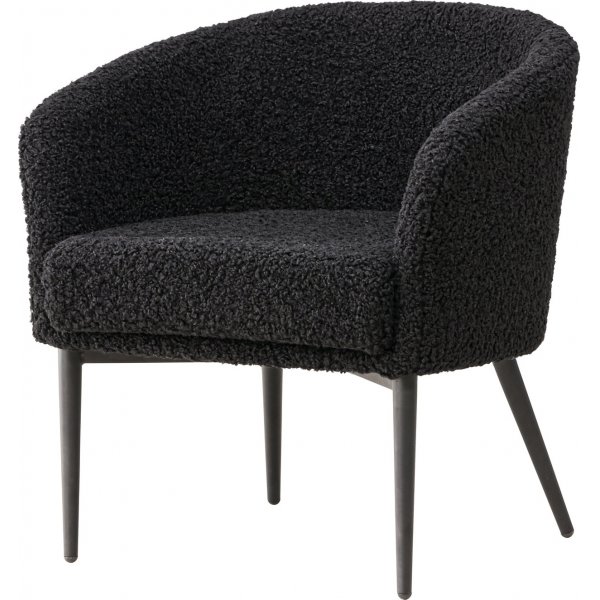 Fluffy lenestol - Svart Fluffy lenestol - Svart