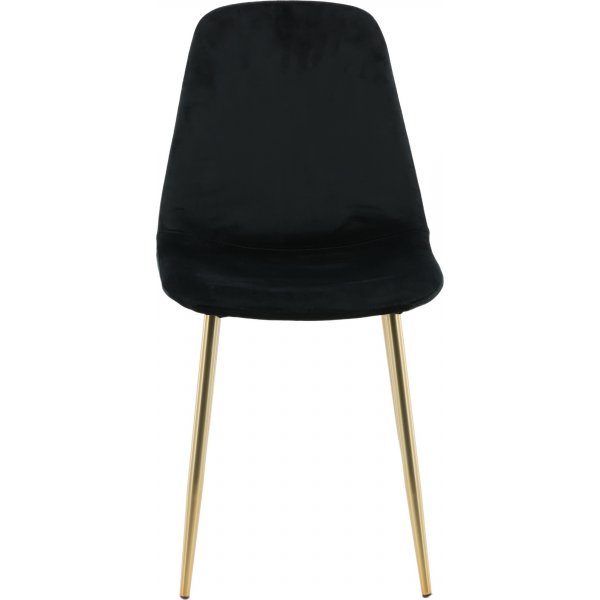 Bridge spisestol - Svart/messing Bridge spisestol - Svart/messing