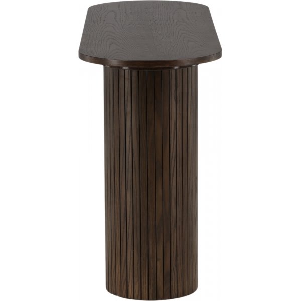 Bianca konsollbord 130 x 40 cm - Semsket skinn