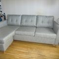 Kundebilde Helgens gr� divan sofa igjen