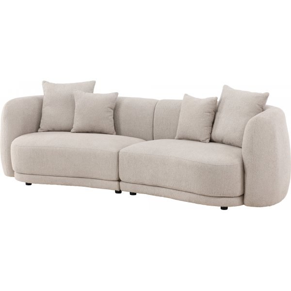 Cielo 3-seters sofa - Beige bouclé Cielo 3-seters sofa - Beige bouclé