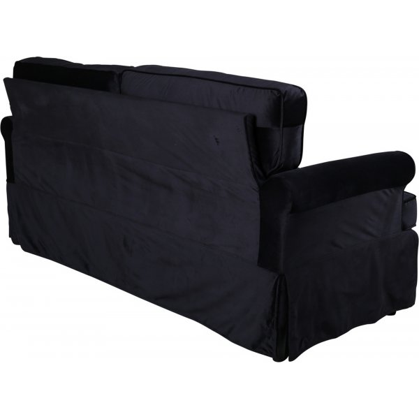 Tyger 2-seters sofa - Svart