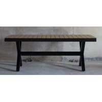 Bologna spisebord 200-240 cm - Svart / Eik (Aintwood) Bologna spisebord 200-240 cm - Svart / Eik (Aintwood)