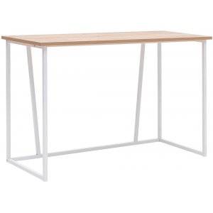 Lissa skrivebord 120 x 50 cm - Safir eik/hvit