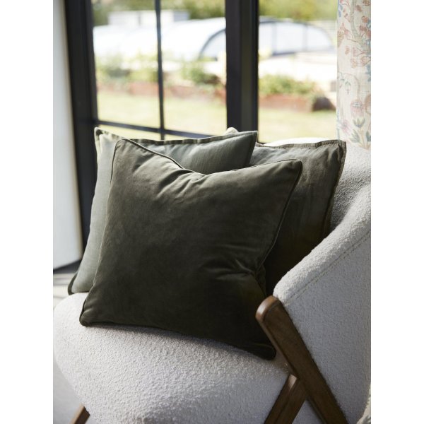 Elise putetrekk - Mosegr�nn fl�yel