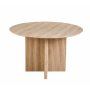 Crossby rundt spisebord Ø120 cm - Eik Crossby rundt spisebord Ø120 cm - Eik
