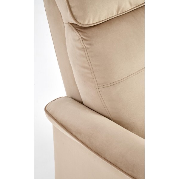 Semir elektrisk hvilestol med USB - beige fløyel Semir elektrisk hvilestol med USB - beige fløyel