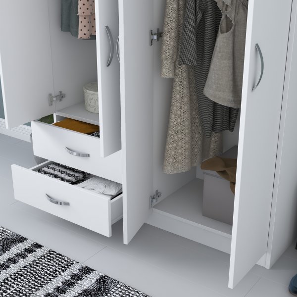 Baderomsgarderobe 1 - Hvit