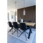 Bordeaux spisebord 200 x 95 cm - Fiskebeinsmnstret eik