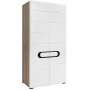 Hagfors garderobe - Svart/Hvit