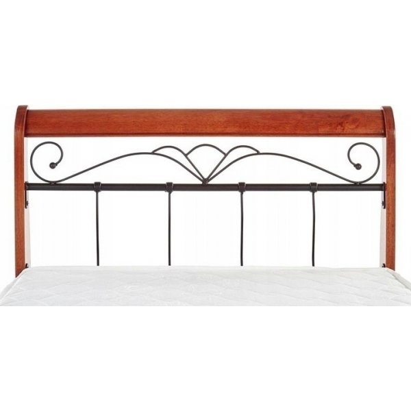 Anika 160 cm seng - antikk kirsebær/svart Anika 160 cm seng - antikk kirsebær/svart