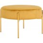 Amadora sittepuff - Gul/messing