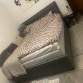 Kundebilde Seng med oppbevaring 160 x 200 cm gr�