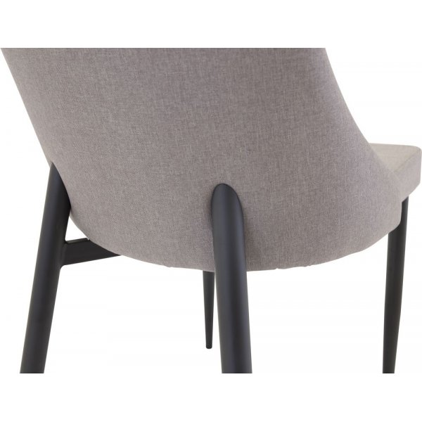 Spisestol Laila - Svart / Grå Spisestol Laila - Svart / Grå