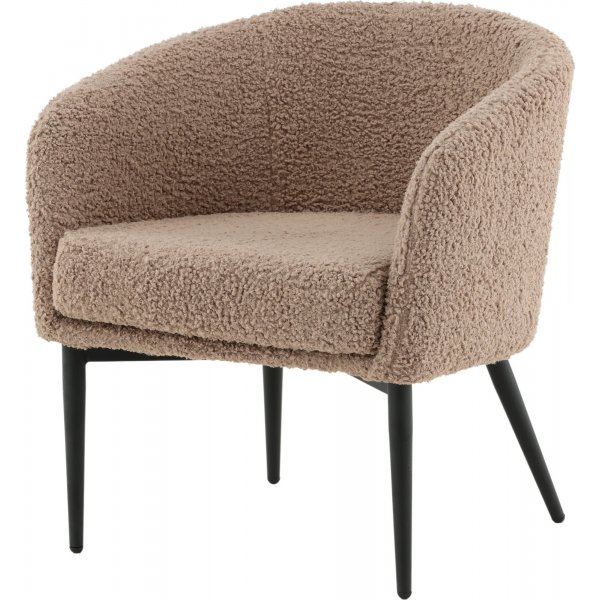 Teddy lenestol - Brun teddy + Flekkfjerner for møbler Teddy lenestol - Brun teddy + Flekkfjerner for møbler