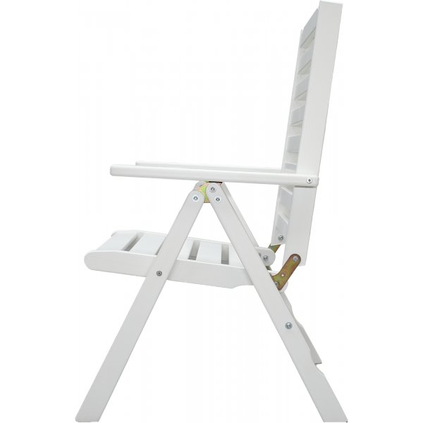 Utendørs posisjonsstol hvit - Båstad Utendørs posisjonsstol hvit - Båstad