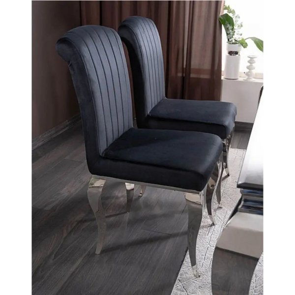 Prince stol - Sort/krom Prince stol - Sort/krom