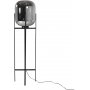 Marbystrand gulvlampe - Svart/glass