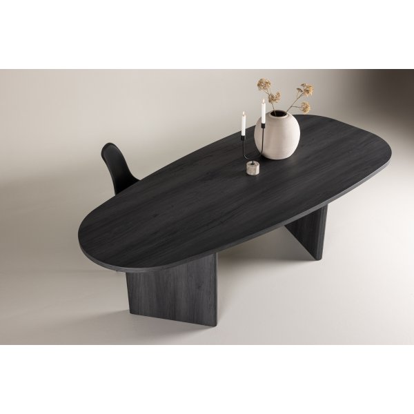 Grönvik spisebord 220 x 100 cm - Sort Grönvik spisebord 220 x 100 cm - Sort