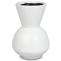 Vase Sol H22 cm - Hvit melert Vase Sol H22 cm - Hvit melert