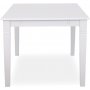 Nidingen spisebord, 140 cm - Hvit + Flekkfjerner for mbler