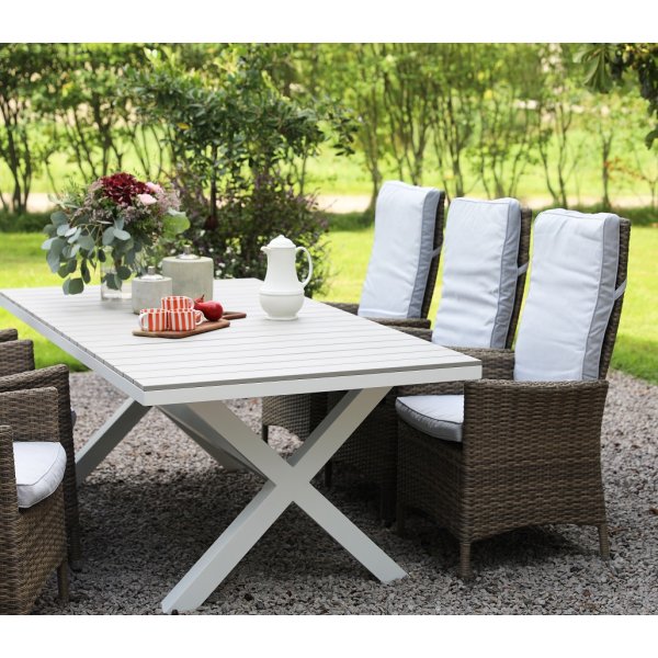 Spisegruppe Milano - Bord & 6 stoler