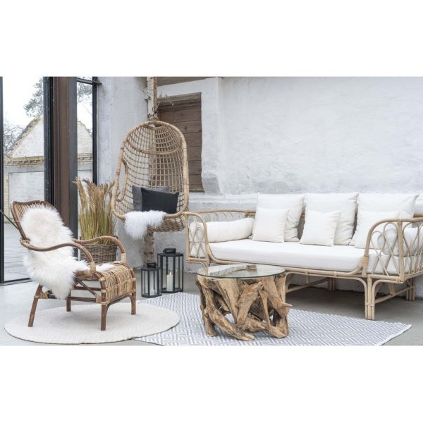 Grand Canyon salongbord - Teak / Glass Grand Canyon salongbord - Teak / Glass