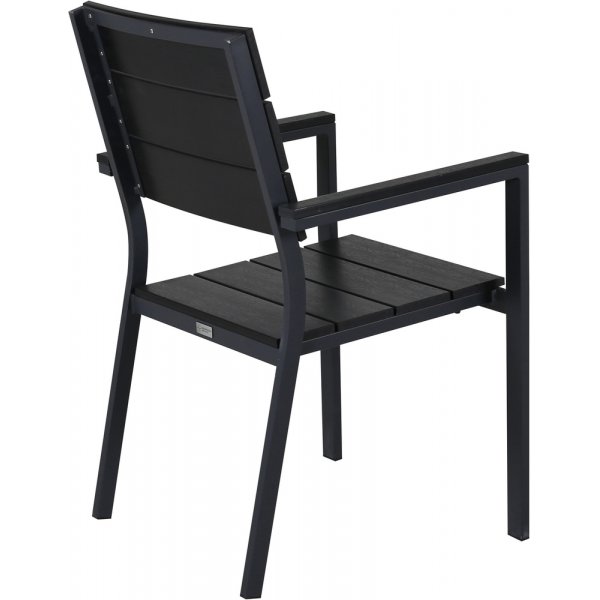 Levels spisestuestol - Svart