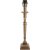 Salong lampefot - Antik messing - 33 cm