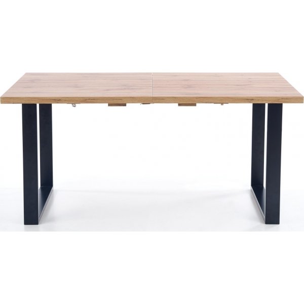 Kasady spisebord 135-185 cm - Wotan eik/sort