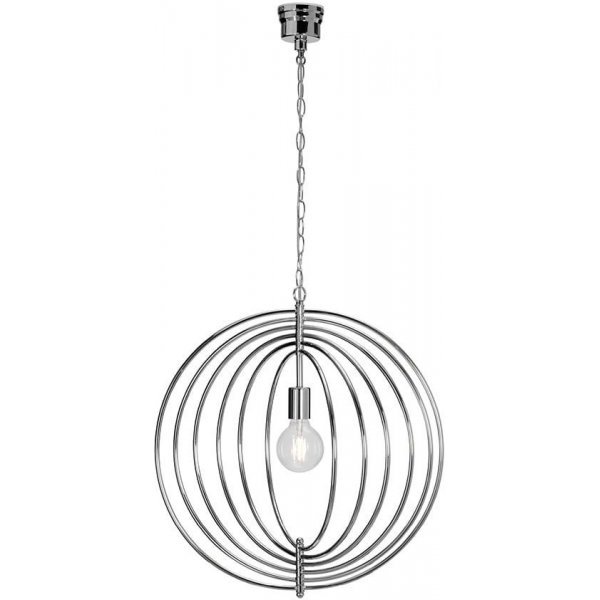 Saturnus taklampe - Krom