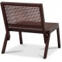 Rizz loungestol - Mahogny / Rotting + Flekkfjerner for mbler