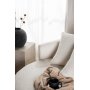 Kelso 2-seters sofa - Hvit teddy