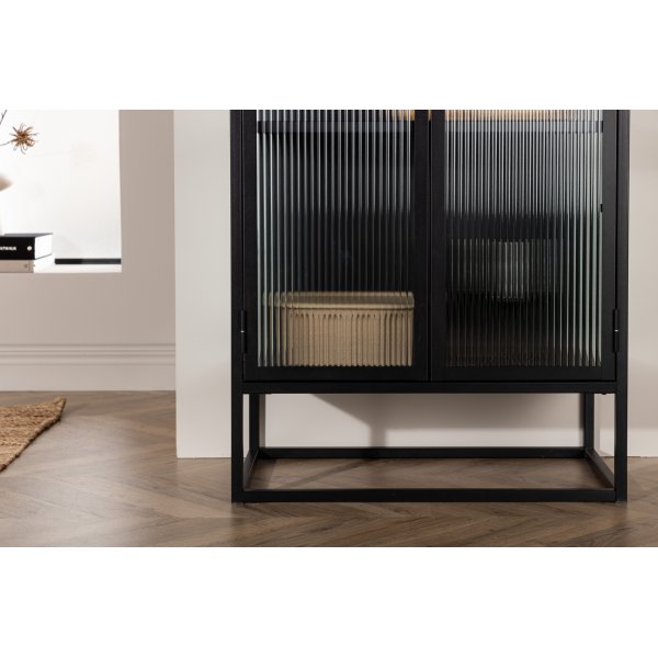 Torso glass skap - Sort Torso glass skap - Sort