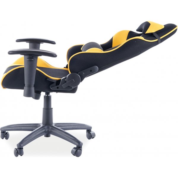 Viper Kid kontorstol - Svart/gul Viper Kid kontorstol - Svart/gul