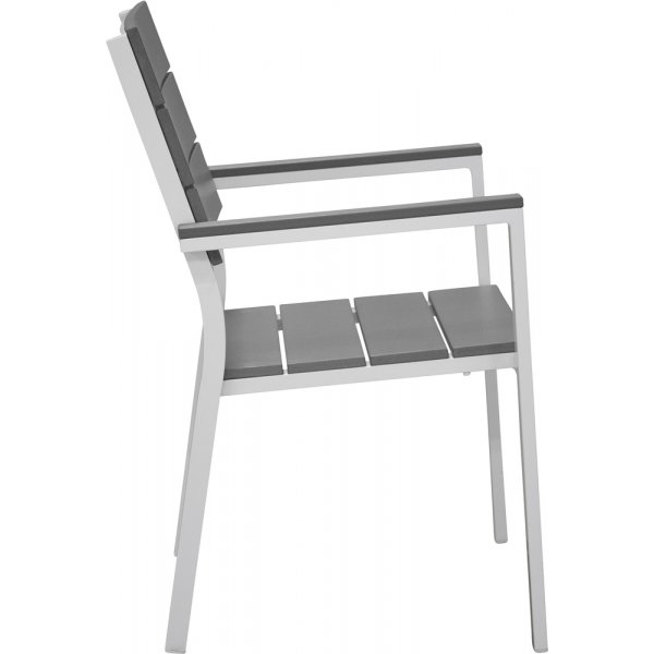 Levels spisestuestol - Grå/Hvit Levels spisestuestol - Grå/Hvit