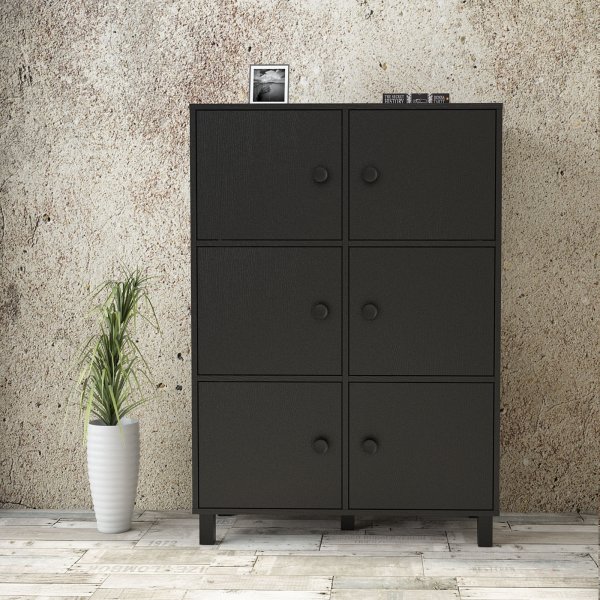 Vilamo skap 48 - Svart Vilamo skap 48 - Svart