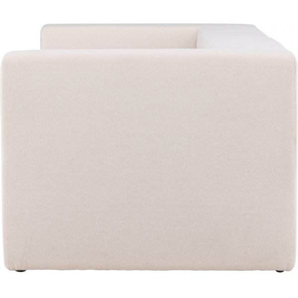 Lumi 3-seters sofa - Hvit lin