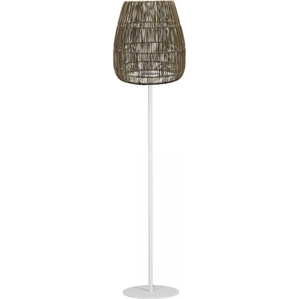 Agnar Saigon gulvlampe for utendrs bruk - Kunstrotting/Hvit - 154 cm