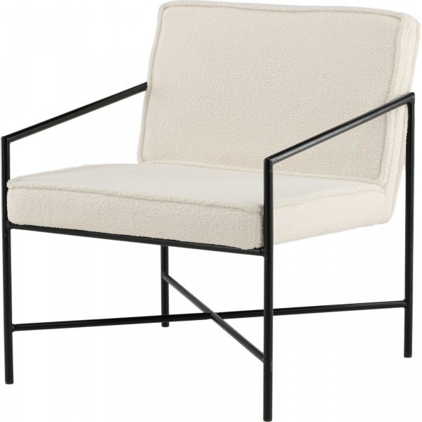 Tetra lenestol - Hvit teddy Tetra lenestol - Hvit teddy